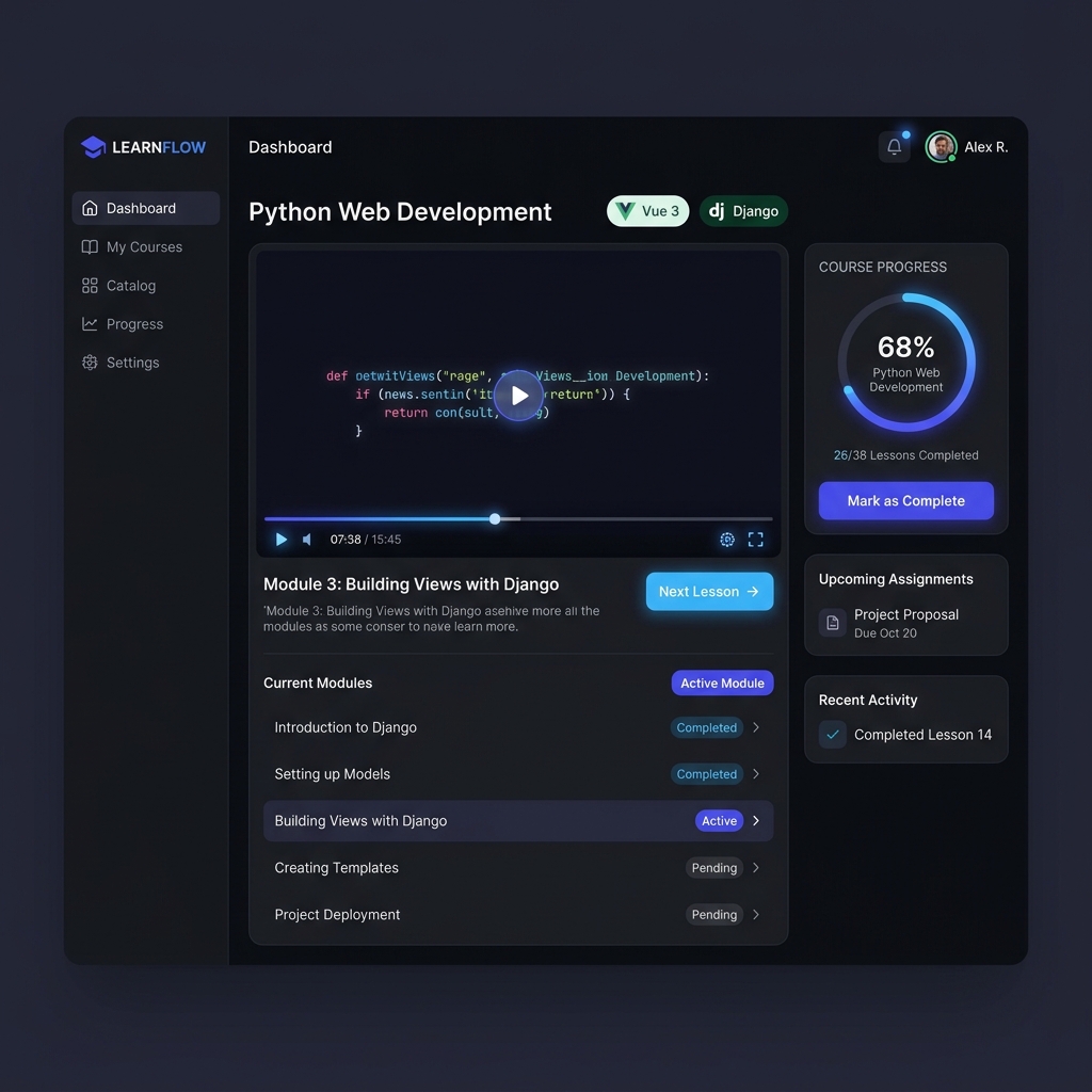 Online LMS Platform